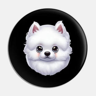 Fur-bulous Samoyed Pin