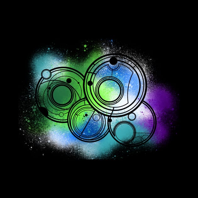 Gallifreyan Symbols Spray Paint (Multicolor) by Circulartz