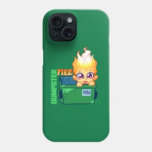 Dumpster Fire Chan Phone Case