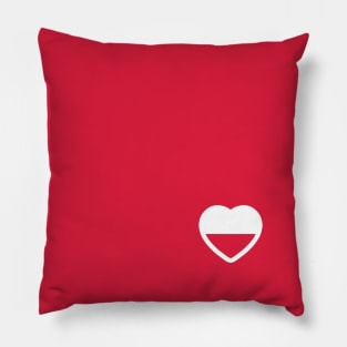 I Love Poland! Pillow