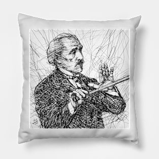 ARTURO TOSCANINI ink portrait .2 Pillow