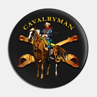 Cavalryman Pin