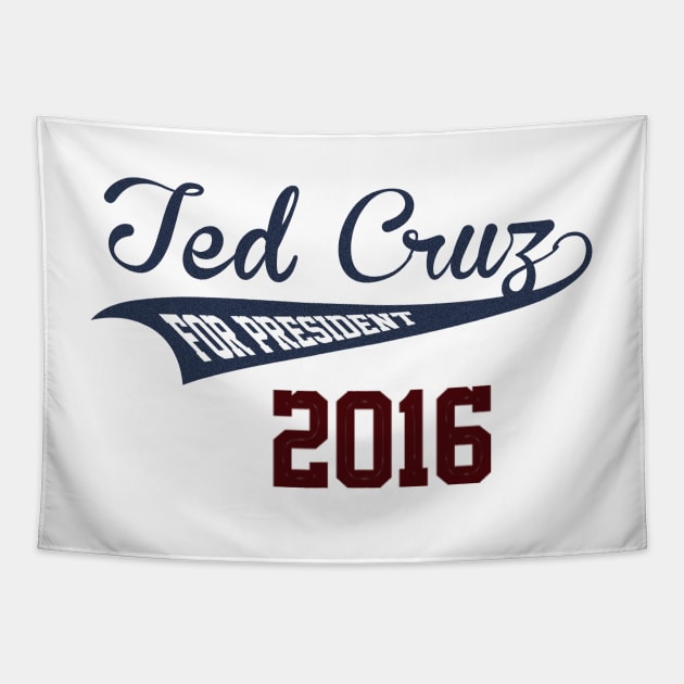 Ted Cruz For President Tapestry by ESDesign