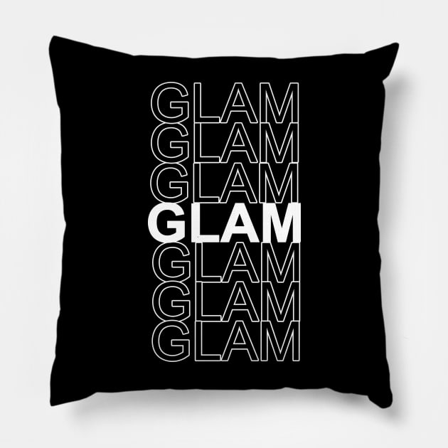 Glam multi Pillow by NotComplainingJustAsking