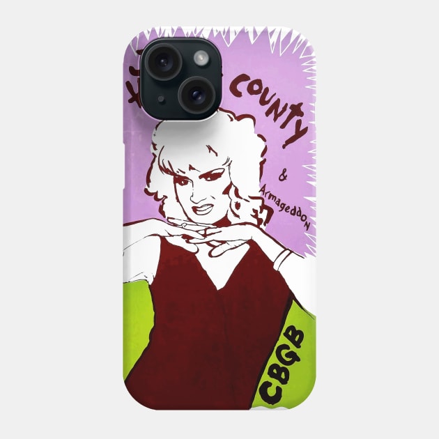 RETRO JAYNE COUNTY 1979 Phone Case by JINTOMANG