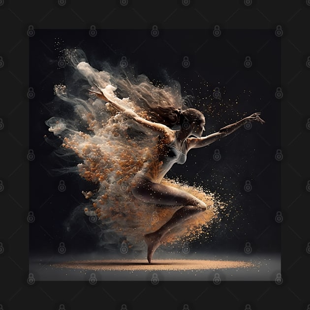 Dancing Woman Three by www.TheAiCollective.art