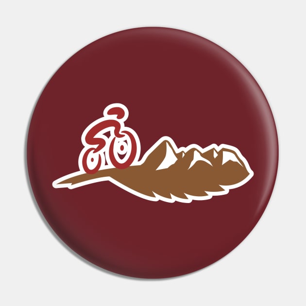 Mountain biker sticker vector logo design. Mountain bike sticker logo template gear and cyclist. Pin by AlviStudio