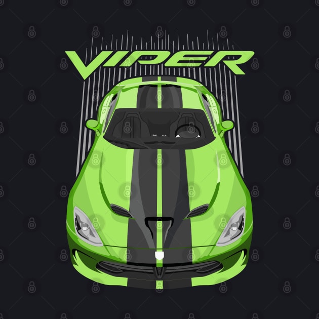 Viper SRT-green and black by V8social