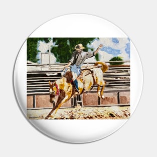 Rodeo Cowboy Pin