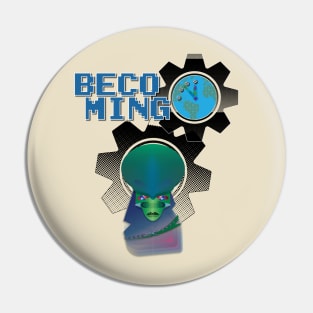 Persius Vagg - Alien And Doomsday Clock Pin