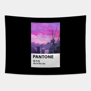 Anime Aesthetic Pantone Tapestry