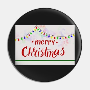 Merry Christmas Pin