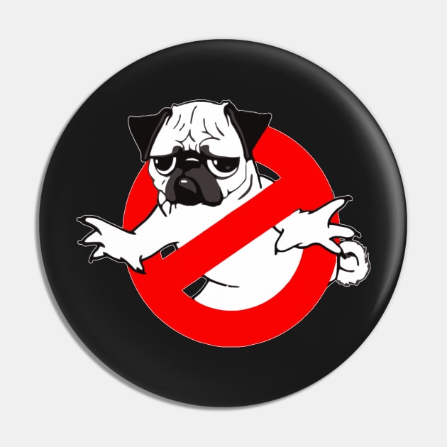 Pugbusters Pin by darklordpug