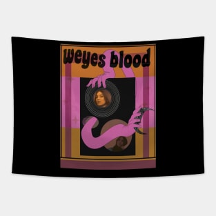 Weyes Blood Unofficial Merch Tarot Card Tapestry