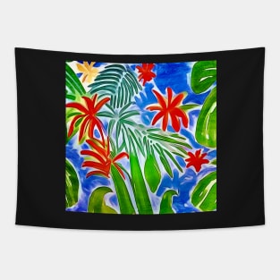 Red flowers - Matisse inspired Tapestry