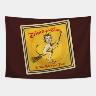 Trivia with Clay: A Devilish Good Time! Tapestry