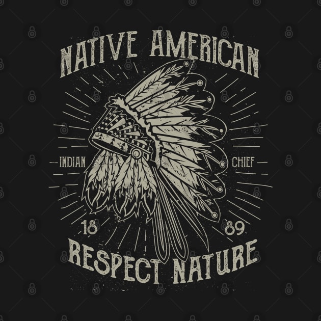 Native American Respect Nature by JakeRhodes