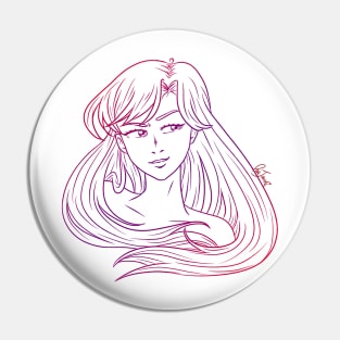 Sailor Mars (alt.) Pin