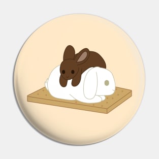 bunny s'mores Pin