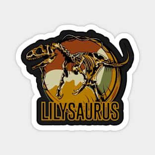 Lilysaurus Lily Dinosaur T-Rex Magnet