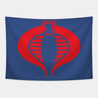 Cobra Logo Tapestry