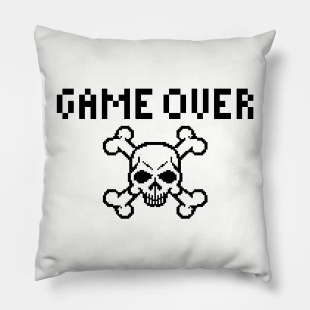 Game Over Pillow by Carlosj1313