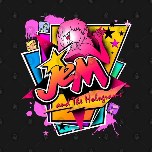 Jem And The Holograms by Tookiester