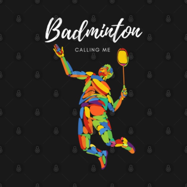 For him. When badminton is his whole world. by Elandos