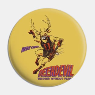 Deerdevil - retro Pin