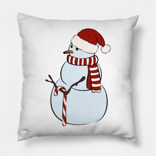 Snowman Santa Pillow