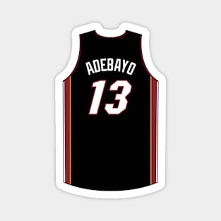 Bam Adebayo Miami Jersey Qiangy Magnet