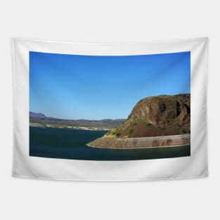 One Fine Day at the Butte - Elephant Butte Lake, New Mexico USA Tapestry