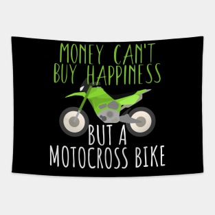 Motocross money happy bike Tapestry