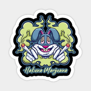 Hakuna Marijuana Funny Weed Smoking Pothead THC Magnet