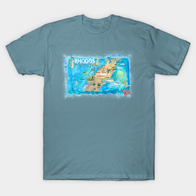 Discover Rhodes - Rhodes - T-Shirt