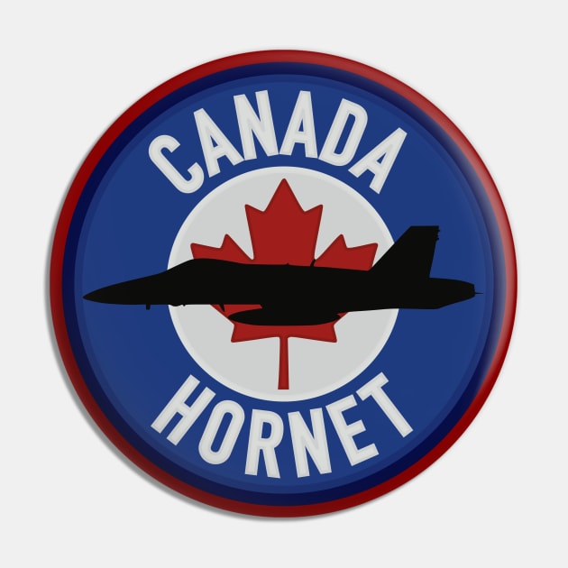 Canada F/A-18 Hornet Pin by Tailgunnerstudios