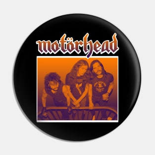 Motorhead Gradient White Pin