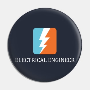 electrical engineer, electrician, engineering, text, logo Pin