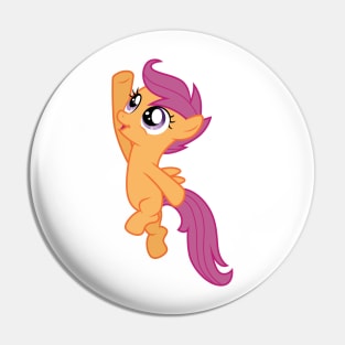 Jumping Scootaloo Pin