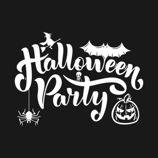 Halloween Party Black T-Shirt