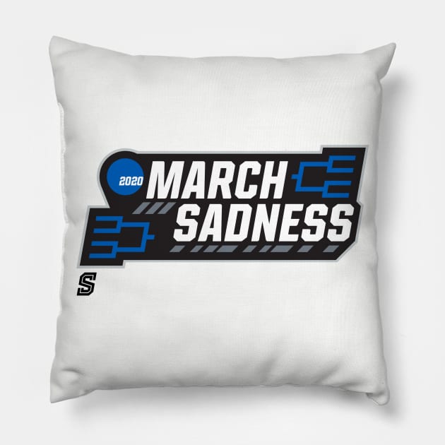 March Sadness 2020 Pillow by StadiumSquad