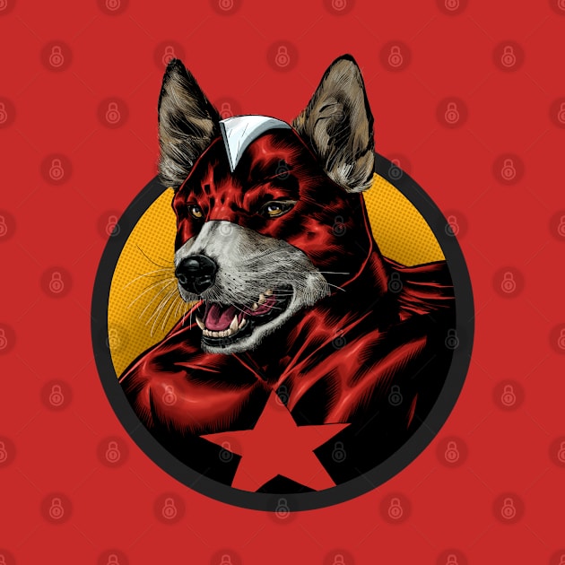 Red Guarddog by ThirteenthFloor