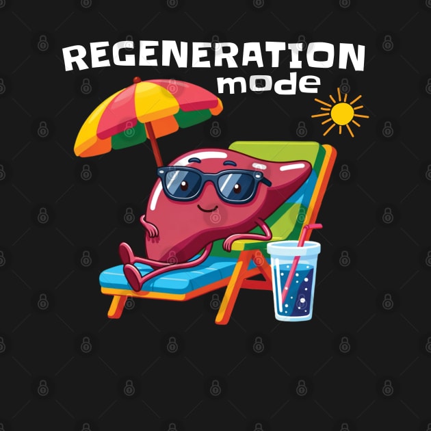 Regeneration mode funny gift for health professionals by Kicosh