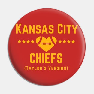 Chiefs Taylor's Verson Pin