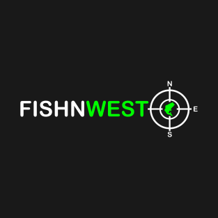 Fishnwest Target Green/White T-Shirt