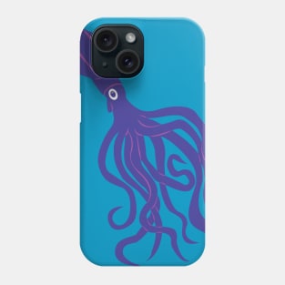 Purple Squid Phone Case