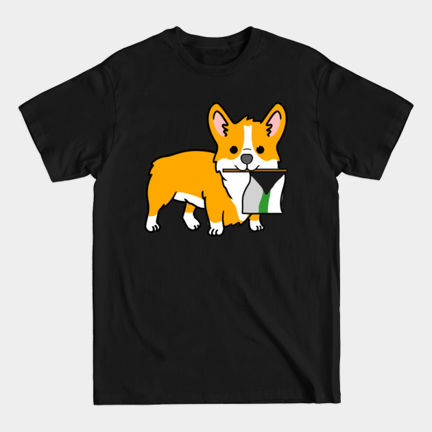 Discover Corgi Demiromantic Pride Flag - Demiromantic - T-Shirt