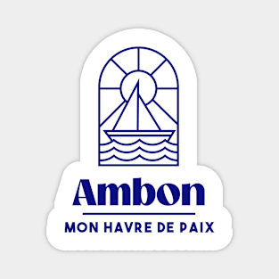 Ambon my haven of peace - Brittany Morbihan 56 Sea Holidays Beach Magnet