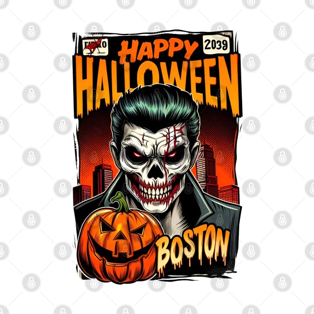 Boston Halloween by Americansports