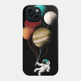 Astronaut Balloons Phone Case